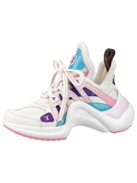 (WMNS) LOUIS VUITTON Archlight 1.0 Sneakers 'White Purple Pink' 1A9S78