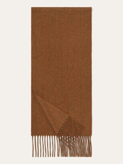 Pinstripe Chevron Scarf