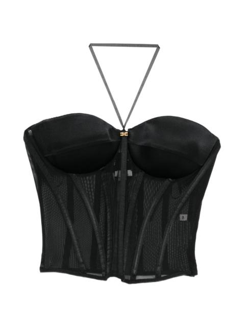 mesh corset top