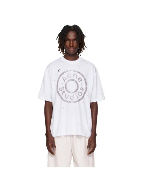 White Distressed T-shirt