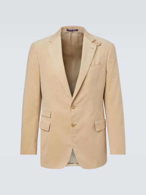 Cotton corduroy blazer