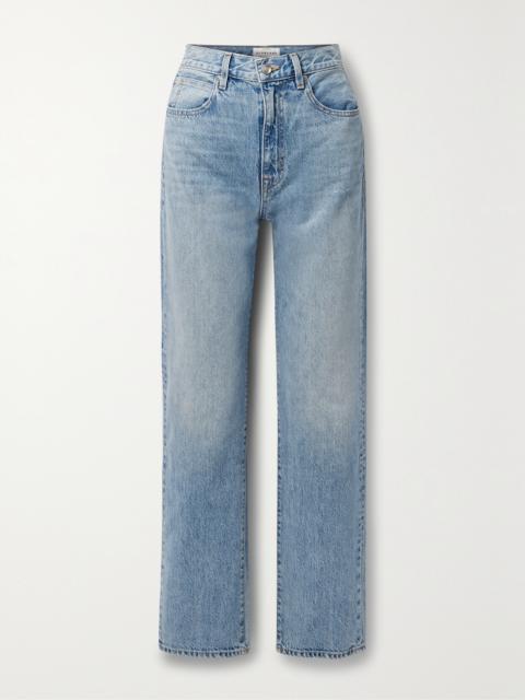 + Net Sustain London High-rise Straight-leg Organic Jeans