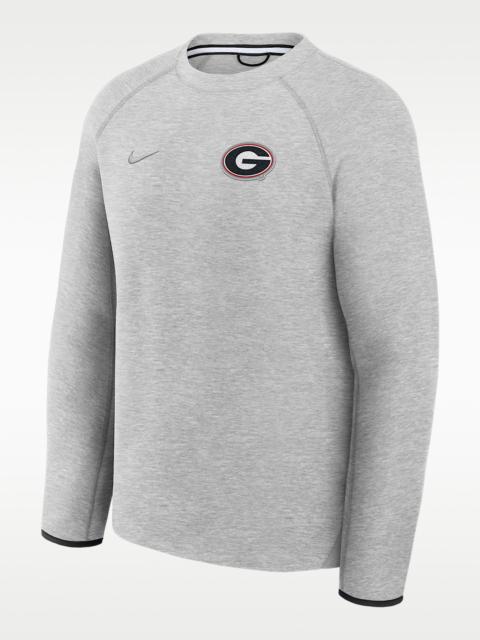 Georgia Tech Fleece Men's Nike College Pullover Crew