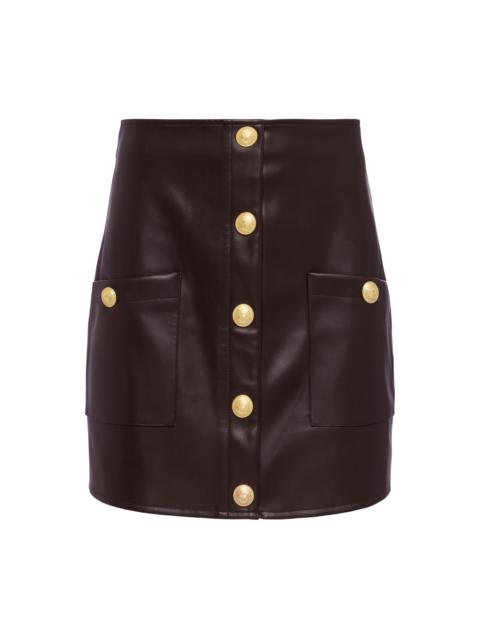 Truman Vegan Leather Mini Skirt