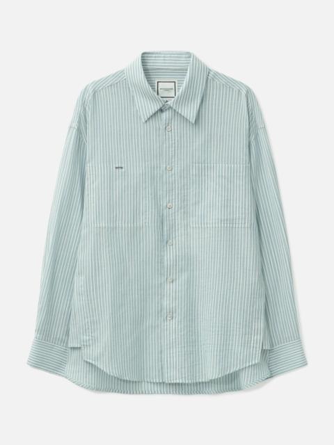 LOGO POCKET STRIPE SHIRT