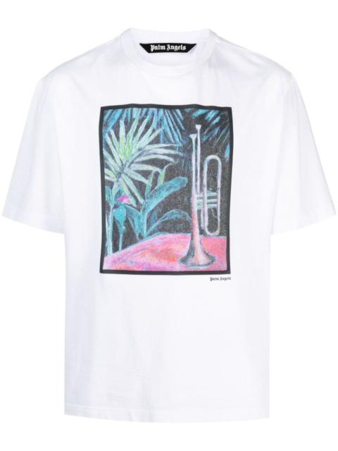 Oil On Canvas cotton T-shirt