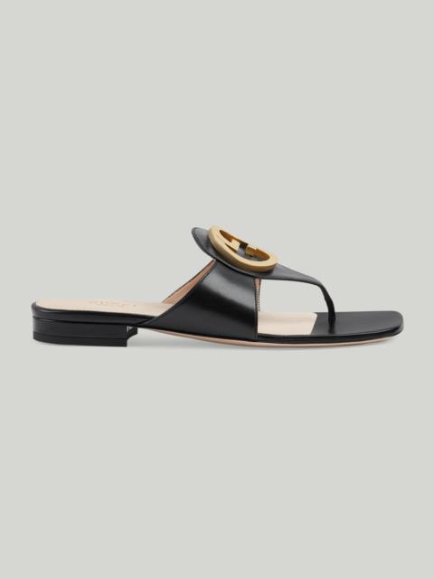 Women's Gucci Blondie thong sandal