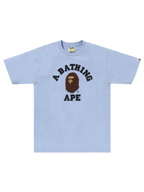 BAPE Pigment College Tee 'Sax'