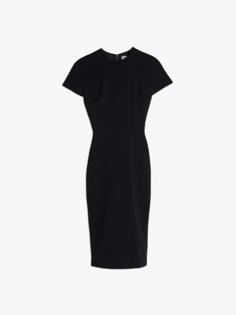 Fitted T-Shirt Dress In Black