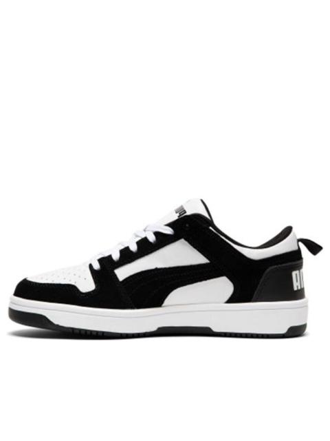PUMA Rebound Layup Lo Sd 'Black White' 370539-01