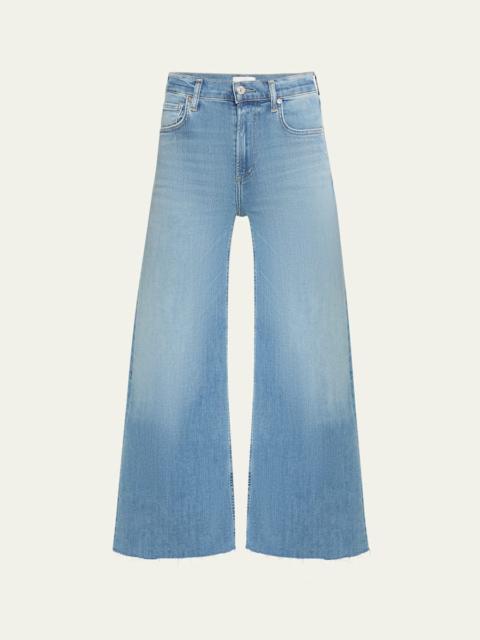 Lyra Cropped Wide-Leg Jeans