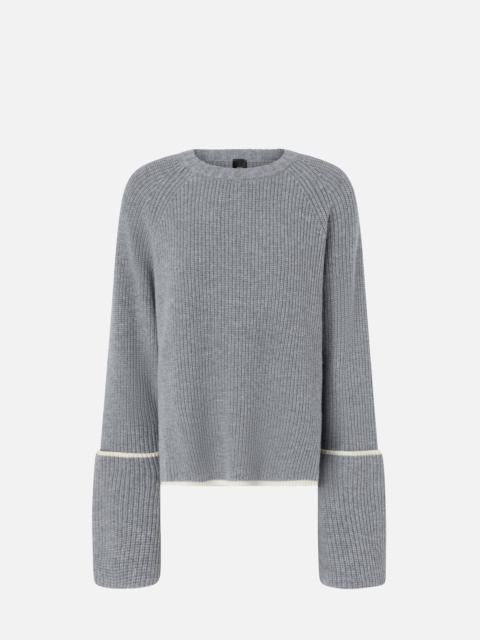 LOOSE CREW-NECK SWEATER