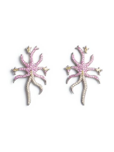 HOT PINK CANARY ETOILE EARRING