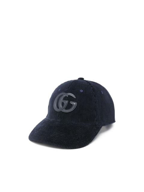 Double G corduroy cap
