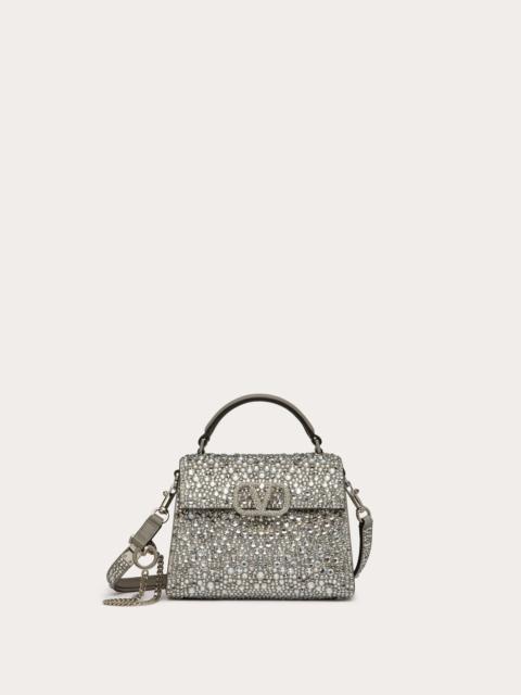 MINI VSLING HANDBAG WITH SPARKLING EMBROIDERY