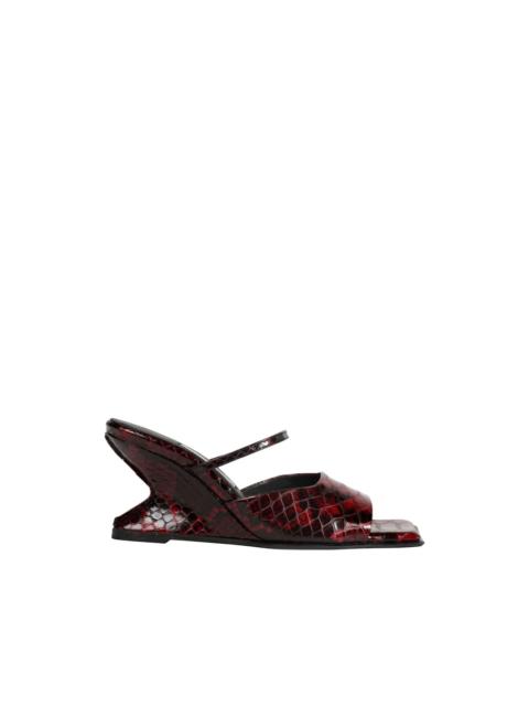 Egle square-toe sandals
