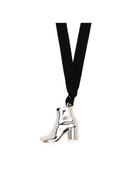 boot pendant necklace