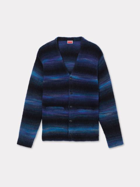 Embroidered stripes cardigan