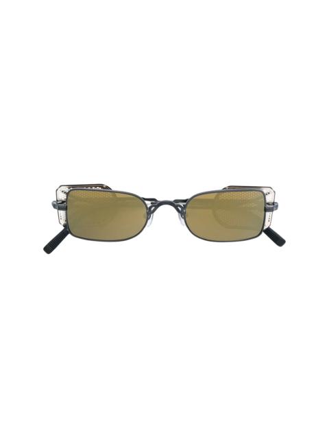 rectangular-frame sunglasses