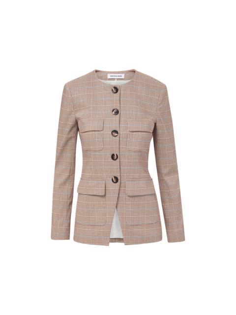 ORRIN SLIM PLAID JACKET