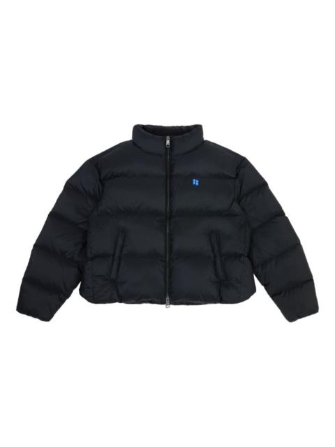 zip-up padded jacket