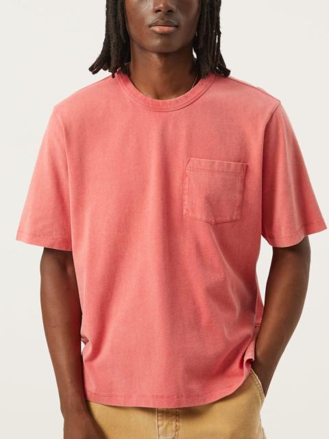 GARMENT DYE TEE - RED