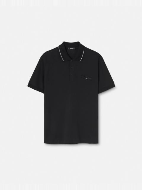 Versace Nautical Logo Polo Shirt