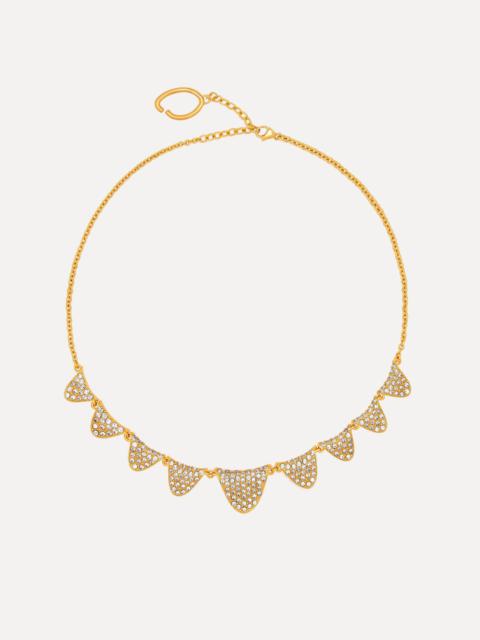 PAVÉ SCALLOP NECKLACE