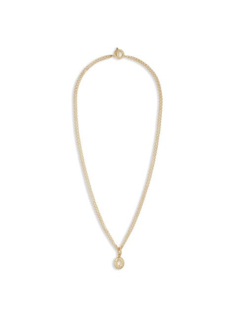 The Puffy Initial necklace