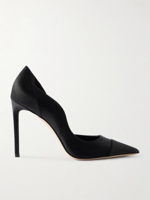 Brigitte 100 Satin Pumps