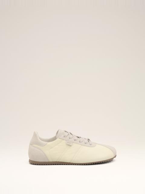 WHITE NYLON SOFT SNEAKERS