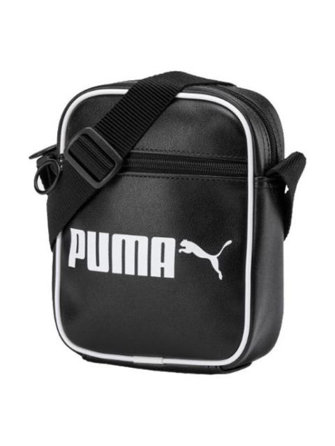 PUMA Campus Portable Retro Bag 'Black White' 076641-01