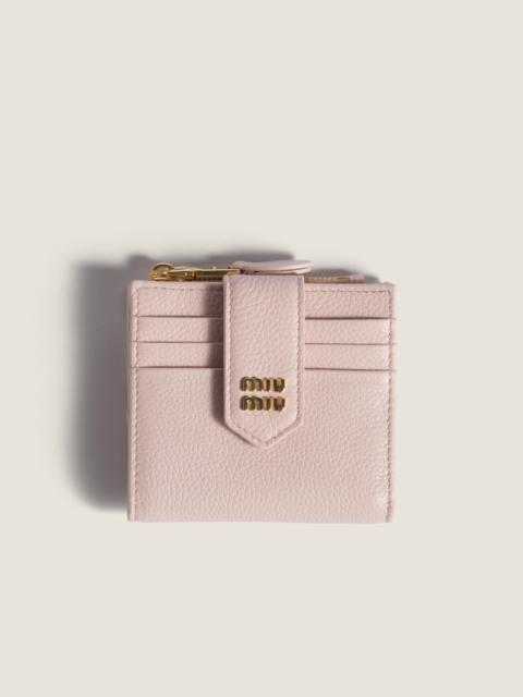 Small leather wallet