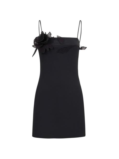 Lace Rose mini dress