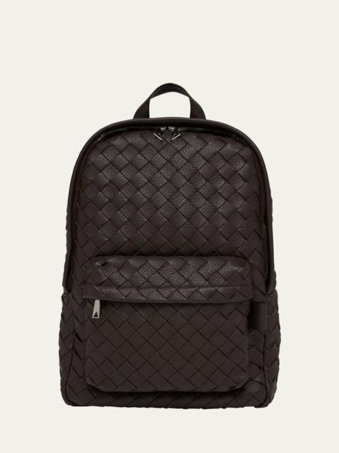 Men's Intrecciato 20 Taurillon Backpack