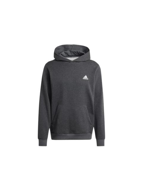 adidas Seasonal Essentials Hoodie Black Melange
