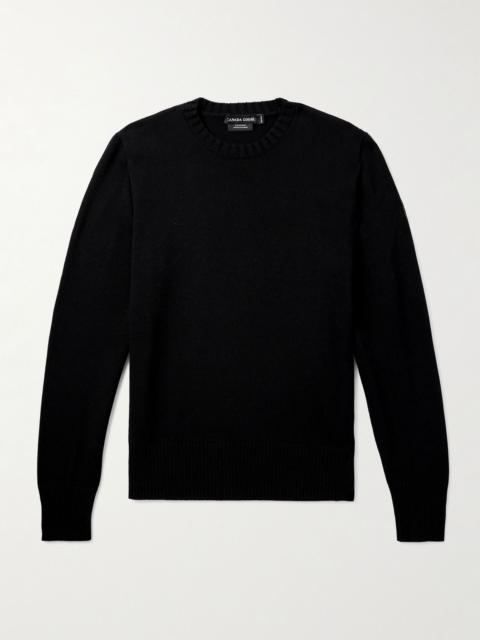 Rosseau Logo-Appliquéd Wool Sweater Black