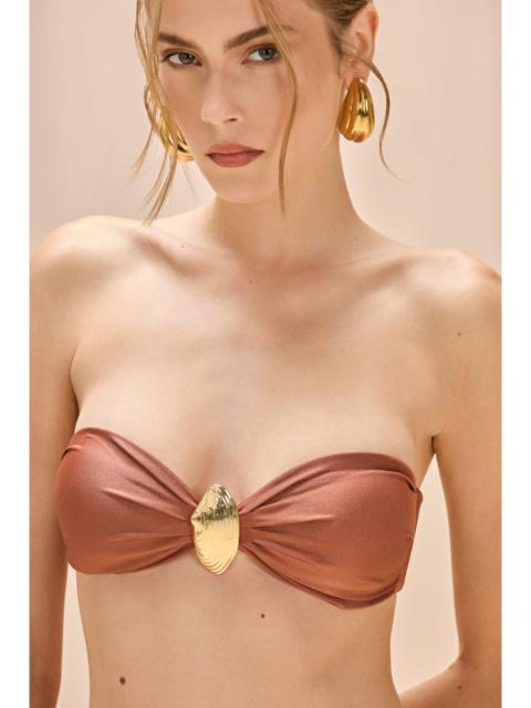 GOLDEN DUNE LYCRA SEASHELL BIKINI TOP