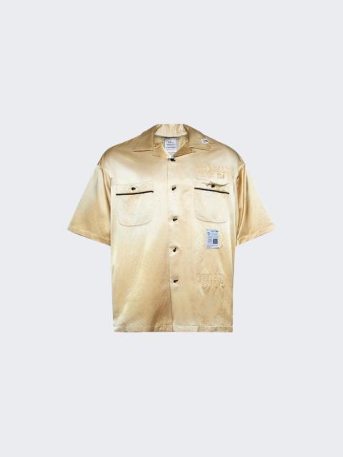 Bowling Short Sleeve Shirt Yellow