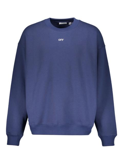round-neck sweatshirt