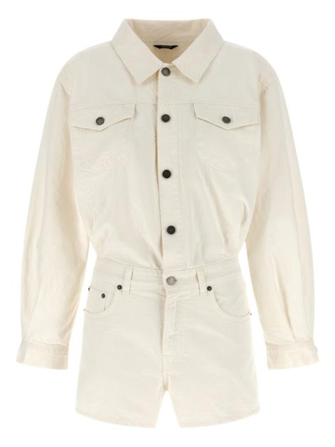 Elle Authentic Lax  button-up playsuit