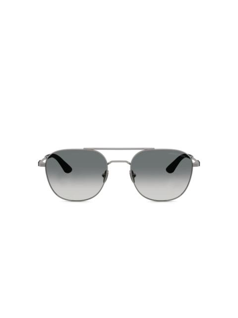 double-bridge design sunglasses
