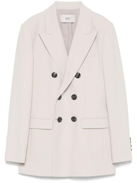 double-breasted blazer