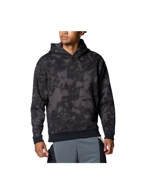 Under Armour Curry Acid Wash Sweatshirt Hoodie 'Black Grey' 1380326-010