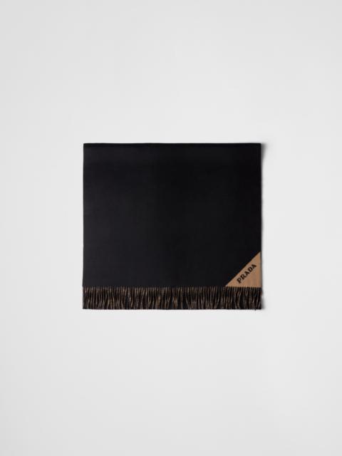 Double cashmere scarf