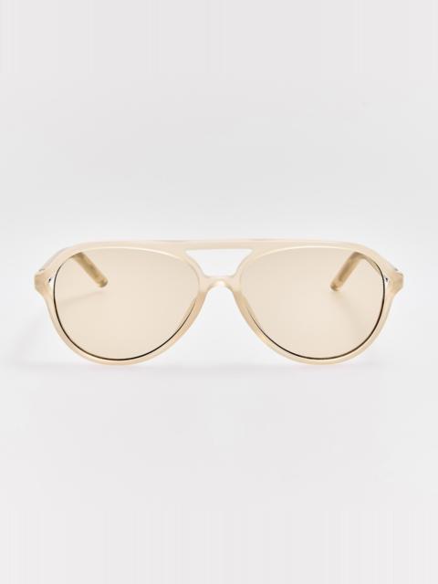 Pastro Sunglasses in Nude