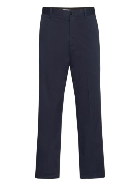 logo-plaque trousers