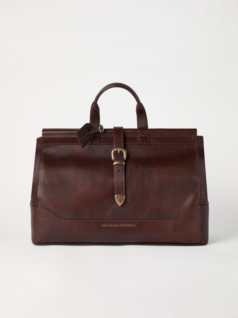 【★エレガント★】Brunello Cucinelli ☆ ボストンバッグ Brunello Cucinelli（ブルネロクチネリ）ボストンバッグ - FARFETCH