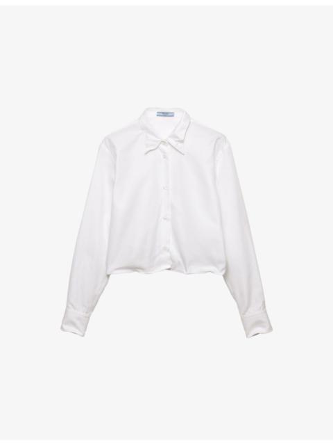 Shapeable Relaxed-Fit Cotton Shirt