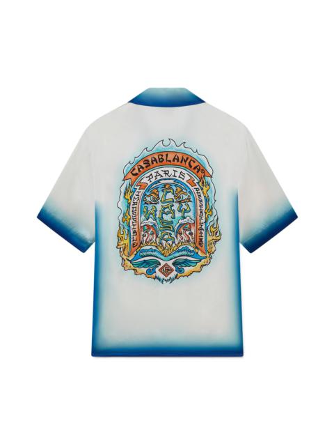 Casa Way Skate Silk Shirt | Casablanca Paris